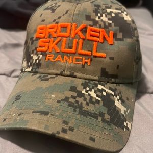 Stone Cold Steve Austin Camo Hat WWE Broken Skull Ranch BSR